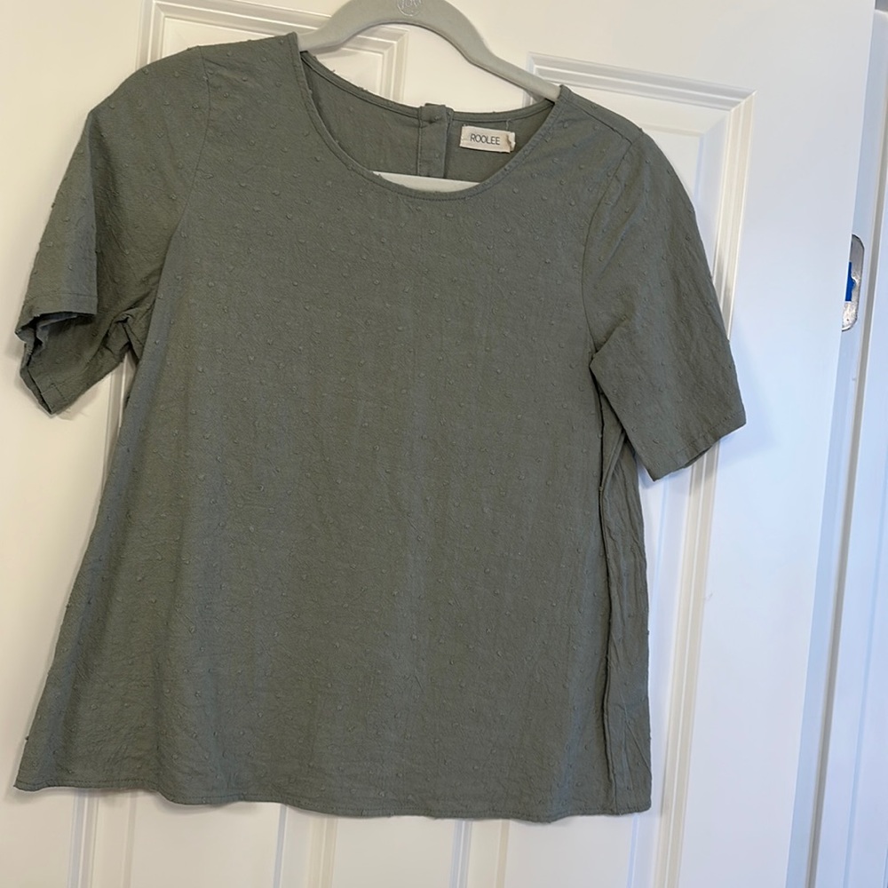 Roolee short sleeve blouse